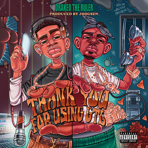 Drakeo The Ruler - Thank You For Using GTL [Green & Blue Vinyl]