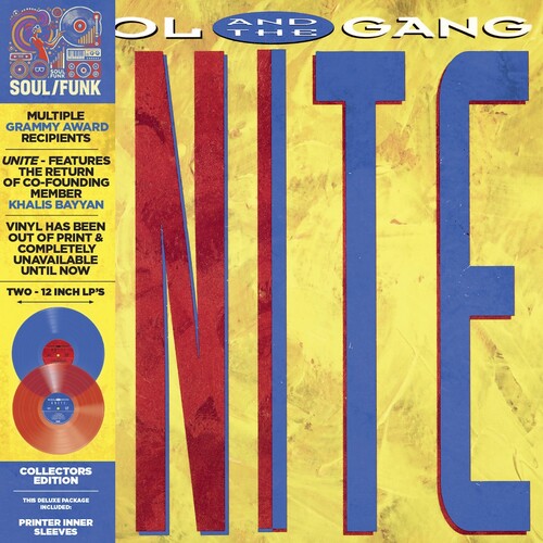 Kool & The Gang - Unite [Blue & Red Colored Vinyl]