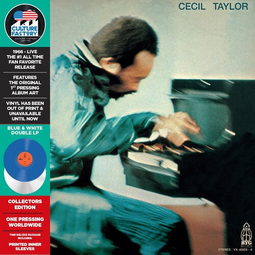Cecil Taylor - Student Studies [Blue & White Colored Vinyl]