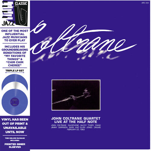 John Coltrane Quartet - Live at the Half Note [Blue & White Vinyl]