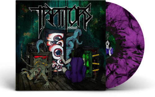 Traitors - Phobias [Purple & Black Splatter Vinyl]