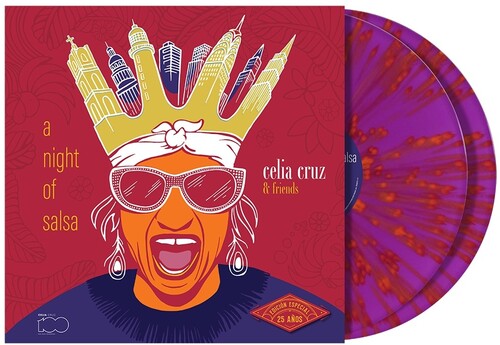 Celia Cruz - A Night Of Salsa (25th Anniversary) [Magenta Splatter Vinyl]