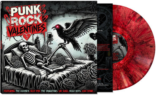Various Artists - Punk Rock Valentines [Bleeding Heart Red Vinyl]