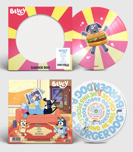 Bluey - Burger Dog / Bluey Theme Tune (Burger Dog Version) [7" Picture Disc]