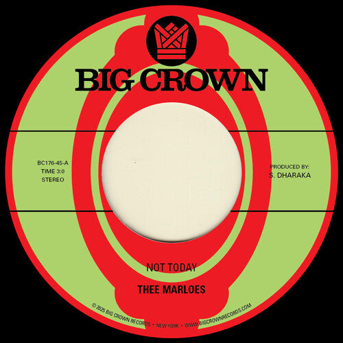 Thee Marloes - Not Today B/ W Over [7"]