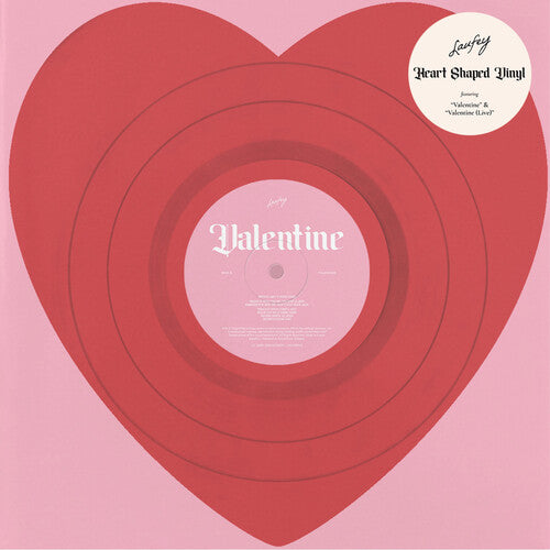 Laufey - Valentine [Indie-Exclusive Shaped Red 7" Vinyl] [LIMIT 1 PER CUSTOMER]