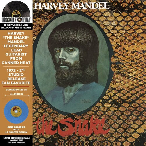 Harvey Mandel - The Snake [Translucent Turquoise Vinyl]