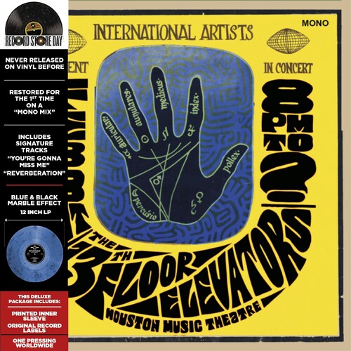 The 13th Floor Elevators - Houston Music Theatre, Live 1967 [Blue & Black Vinyl]
