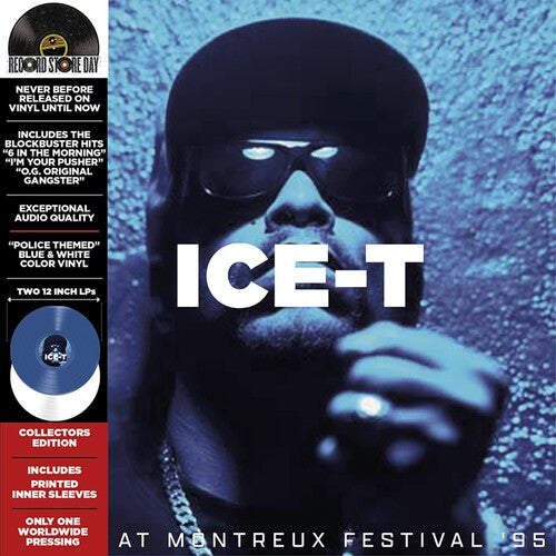 Ice-T - Live at The Miles Davis Hall - Montreux 1995 [2-lp Blue & White Vinyl]