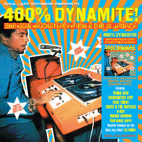 Various - Soul Jazz Records Presents: 400% Dynamite Ska Soul Rocksteady Funk And Dub in Jamaica [2-lp Orange Vinyl]