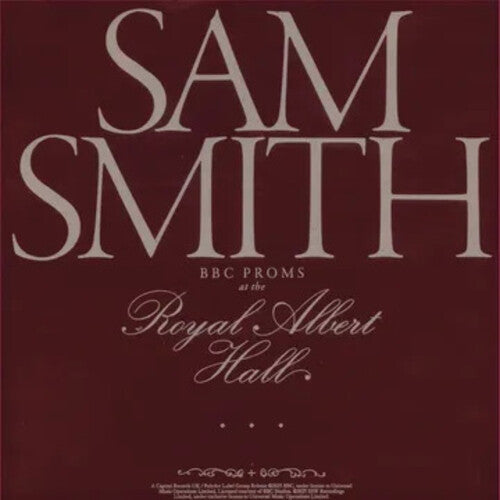 Sam Smith - BBC Proms At The Royal Albert Hall [2-lp]