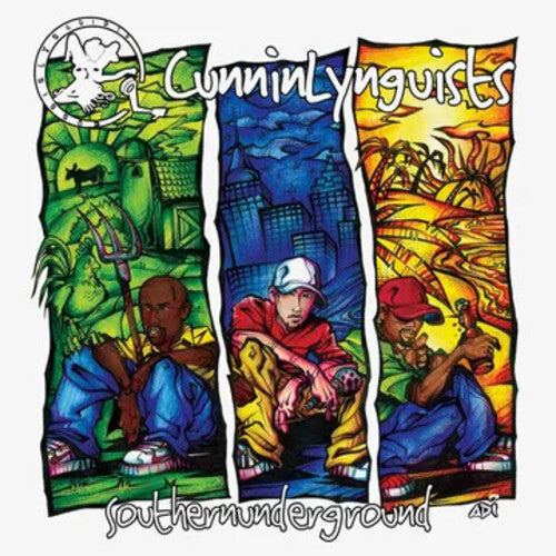 Cunninlynguists - SouthernUnderground [2-lp Translucent Green, Blue & Yellow Vinyl]