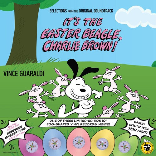 Vince Guaraldi - Selections from "It's the Easter Beagle, Charlie Brown" (Original Soundtrack Recording - Peanuts 75th Anniversary Mystery Easter Egg Edition) [10" Vinyl]