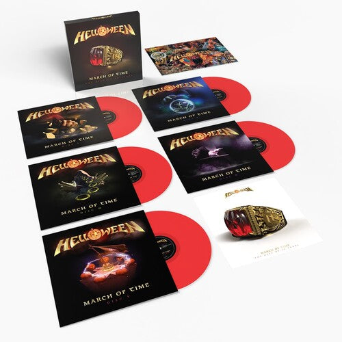 Helloween - March Of Time (The Best Of 40 Years) [Red Vinyl] [Box Set]