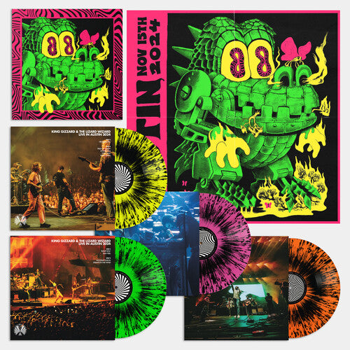 King Gizzard and the Lizard Wizard - Live In Austin '24 [4-lp Splatter Colored Vinyl]