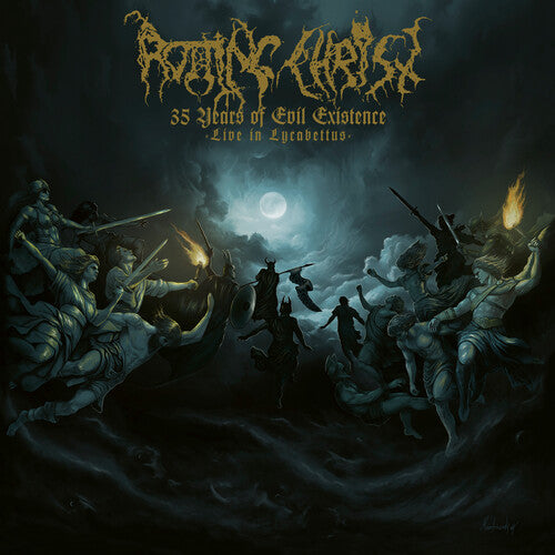 Rotting Christ - 35 Years Of Evil Existence: Live In Lycabettus [Gold Foil O-Ring]