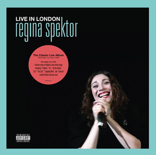 [PRE-ORDER] Regina Spektor - Live In London [Curacao Blue Vinyl] [Release Date: 05/16/2025]