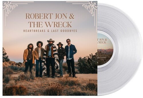 [DAMAGED] Robert Jon & The Wreck - Heartbreaks & Last Goodbyes [Crystal Clear Vinyl]