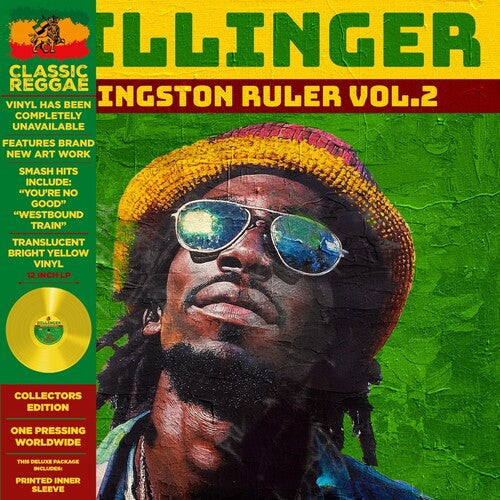 Dillinger - Kingston Ruler Vol. 2 [Yellow Vinyl]