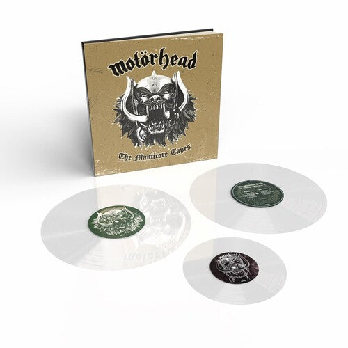 [DAMAGED] Motorhead - Manticore Tapes [Deluxe Bookpack] [Clear Vinyl + 7" Single]