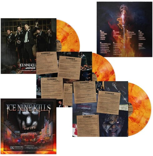 Ice Nine Kills - Welcome To Horrorwood: Under Fire [Orange/ Red Splatter 3-lp Vinyl] [Box Set]