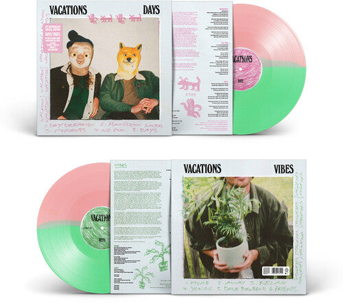 Vacations - Days/Vibes [Pink and Green Vinyl]