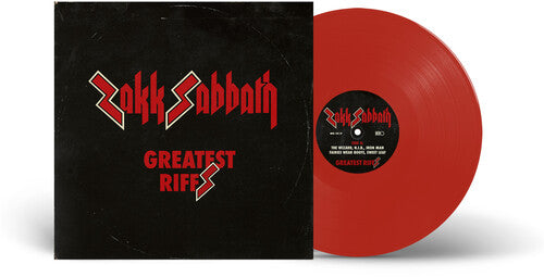 [PRE-ORDER] Zakk Sabbath - Greatest Riffs [Indie-Exclusive Red Vinyl] [Release Date: 09/26/2025]