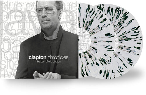 [DAMAGED] Eric Clapton - Clapton Chronicles: The Best Of Eric Clapton [White & Black Splatter Vinyl]