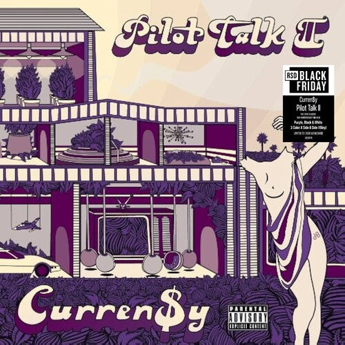 Curren$y - Pilot Talk II [Purple, Black & White Vinyl]
