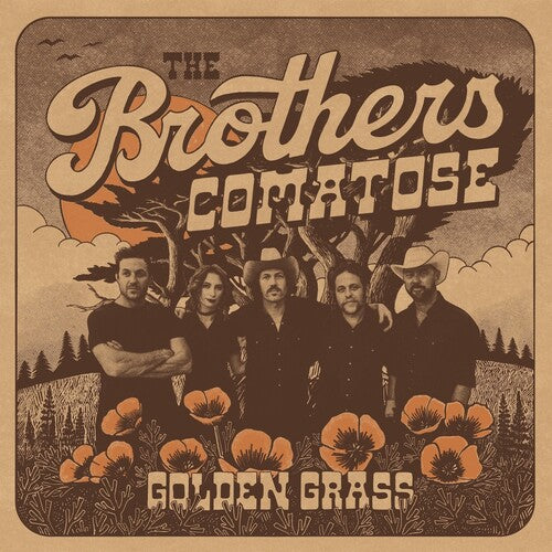The Brothers Comatose - Golden Grass [Splattered Orange & Blue Vinyl]