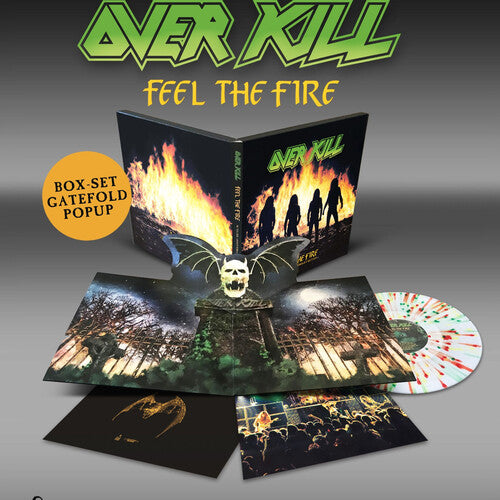 [PRE-ORDER] Overkill - Feel The Fire [Multi-Color Splatter Vinyl] [Release Date: 09/12/2025]