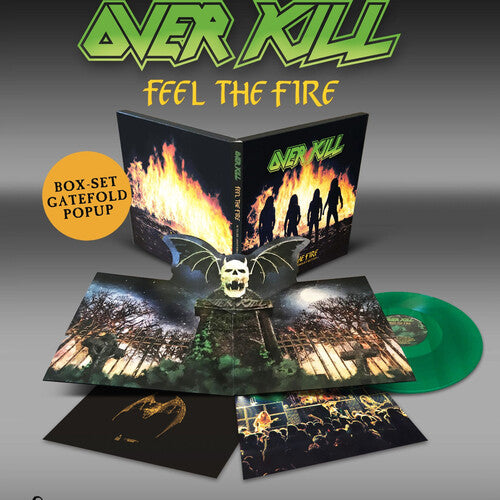 [PRE-ORDER] Overkill - Feel The Fire [Green Vinyl] [Release Date: 09/12/2025]