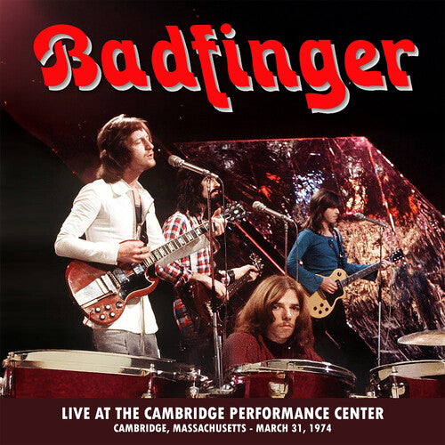 Badfinger - Live at the Performance Center: Cambridge, MA 1974 [Red & White Splatter Vinyl]