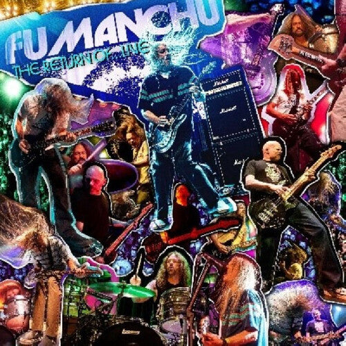 Fu Manchu - The Return Of....Live [Blue, Purple, White & Orange Vinyl]