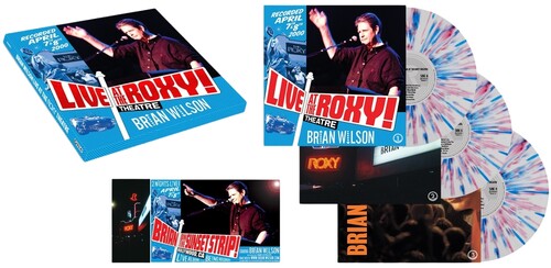 [PRE-ORDER] Brian Wilson - Live at the Roxy Theatre [Indie-Exclusive White, Red & Blue Splatter Vinyl] [Box Set] [Release Date: 11/07/2025]