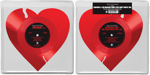 Greg Kihn Band - Jeopardy / Breakup Song (They Don't Write 'Em) [7"] [Red Cracked Heart Shaped Vinyl]