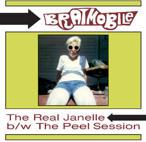 Bratmobile - The Real Janelle & The Peel Session [Maroon Vinyl]