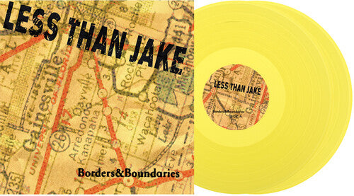 Less than Jake - Borders & Boundaries [Yellow Vinyl]