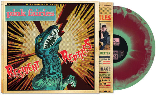 The Pink Fairies - Resident Reptiles [Green & Red Vinyl]