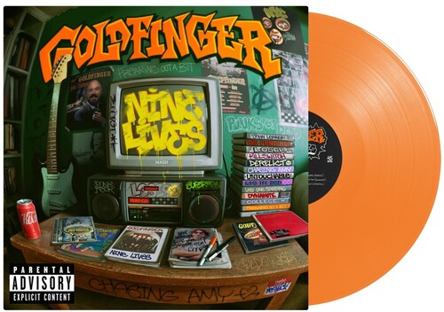 [PRE-ORDER] Goldfinger - Nine Lives [Indie-Exclusive Orange Vinyl] [Release Date: 02/13/2026]