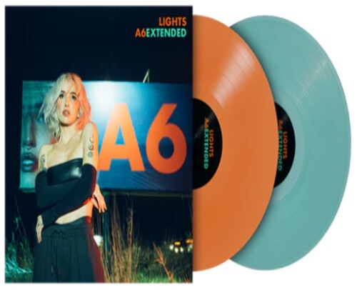 Lights - A6EXTENDED [Orange Crush and Teal Colored Vinyl]