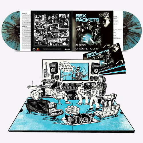 [PRE-ORDER] Digital Underground - Sex Packets (Pop-Up Version) [Blue & Black Splatter Vinyl] [Release Date: 03/27/2026]
