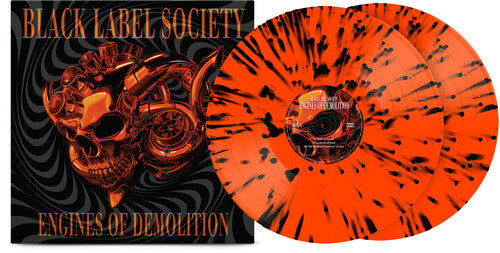 Black Label Society - Engines of Demolition [Orange & Black Splatter Vinyl]