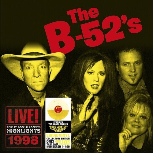 The B-52's - Live at Rock 'N Rockets [Yellow Liquid Vinyl]