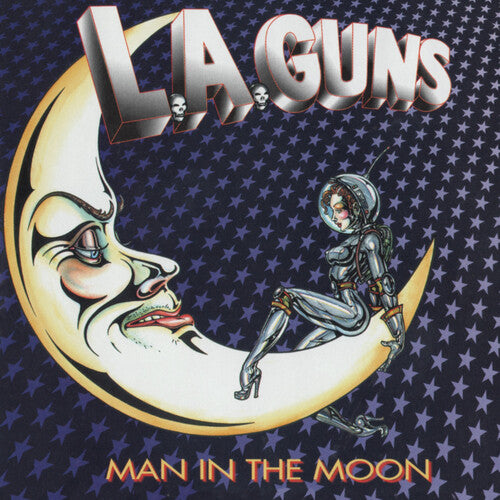 L.A. Guns - Man In The Moon [Metallic Silver Vinyl]