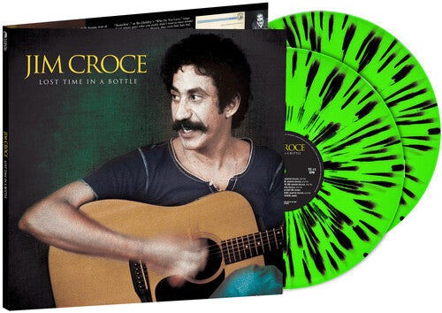 [DAMAGED] Jim Croce - Lost Time In A Bottle [Black & Lime Splatter Vinyl]