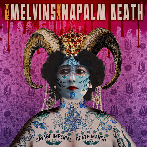 [PRE-ORDER] Melvins with Napalm Death - Savage Imperial Death March [Orchid Vinyl] [Release Date: 04/10/2026]