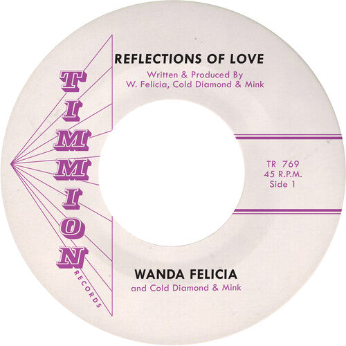 Wanda Felicia - Reflections of Love [7" Pink Vinyl]