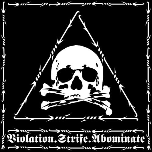 The Revenge - Violation.Strife.Abominate [Silver & Black Marbled Vinyl]