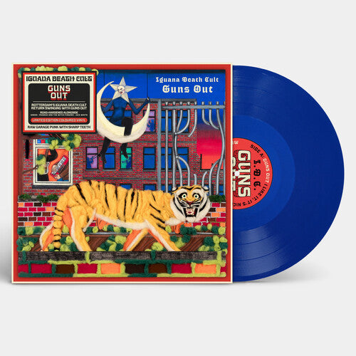[PRE-ORDER] Iguana Death Cult - Guns Out [Blue Vinyl] [Release Date: 04/10/2026]